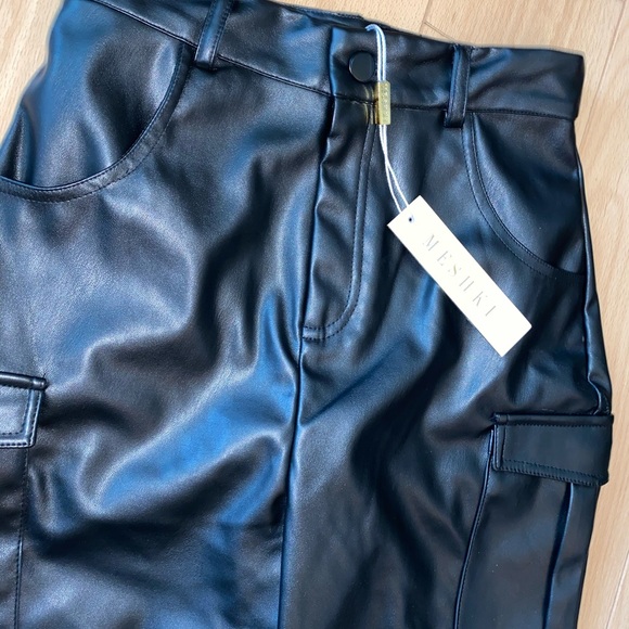 Meshki leather biker shorts - Picture 5 of 5